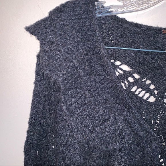Free People Avery Cardigan Black XS - Picture 12 of 13